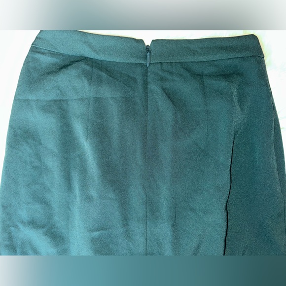 NY&CO Eva Mendes Line Emerald Green Pencil Skirt - Picture 5 of 7